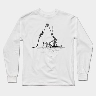 Lone cabin Long Sleeve T-Shirt